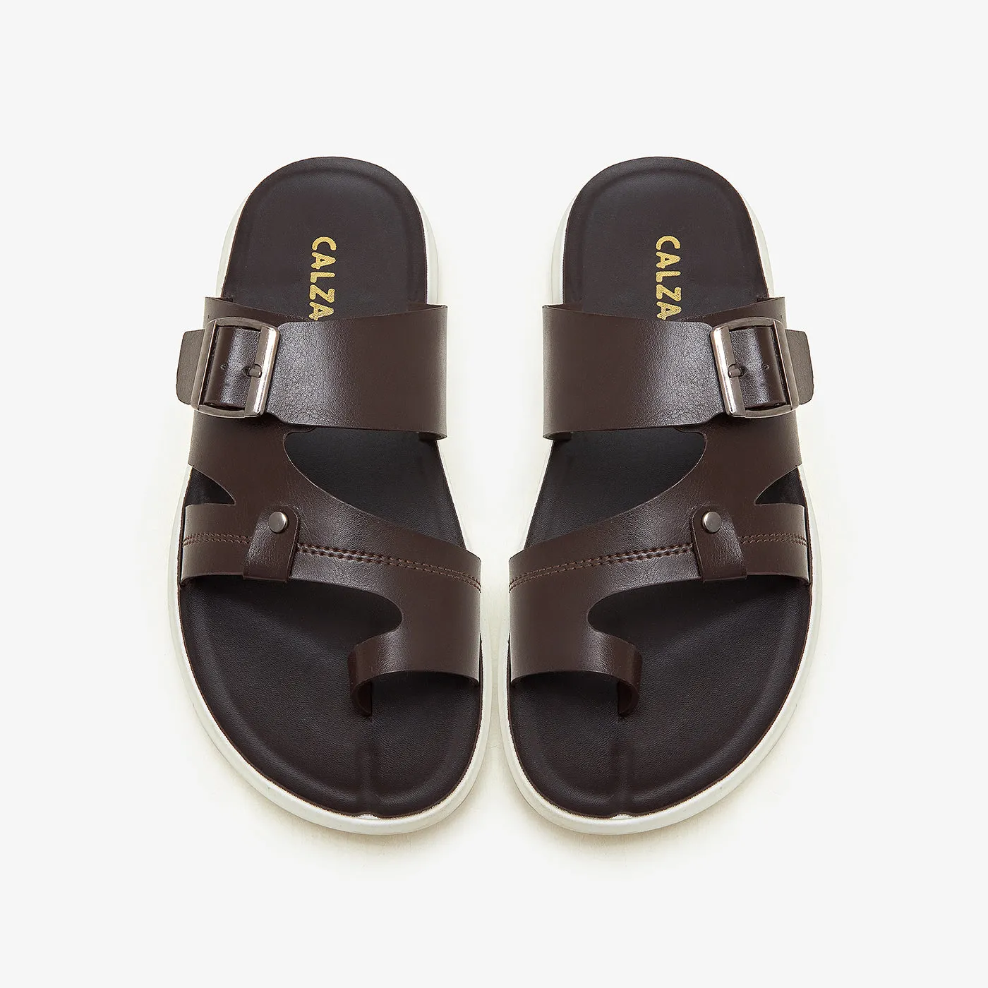 Men's Side Buckled Chappals