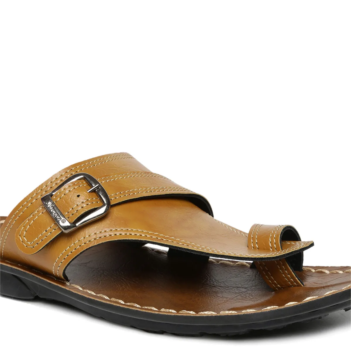 Men's Tan Vertex Flip-Flops