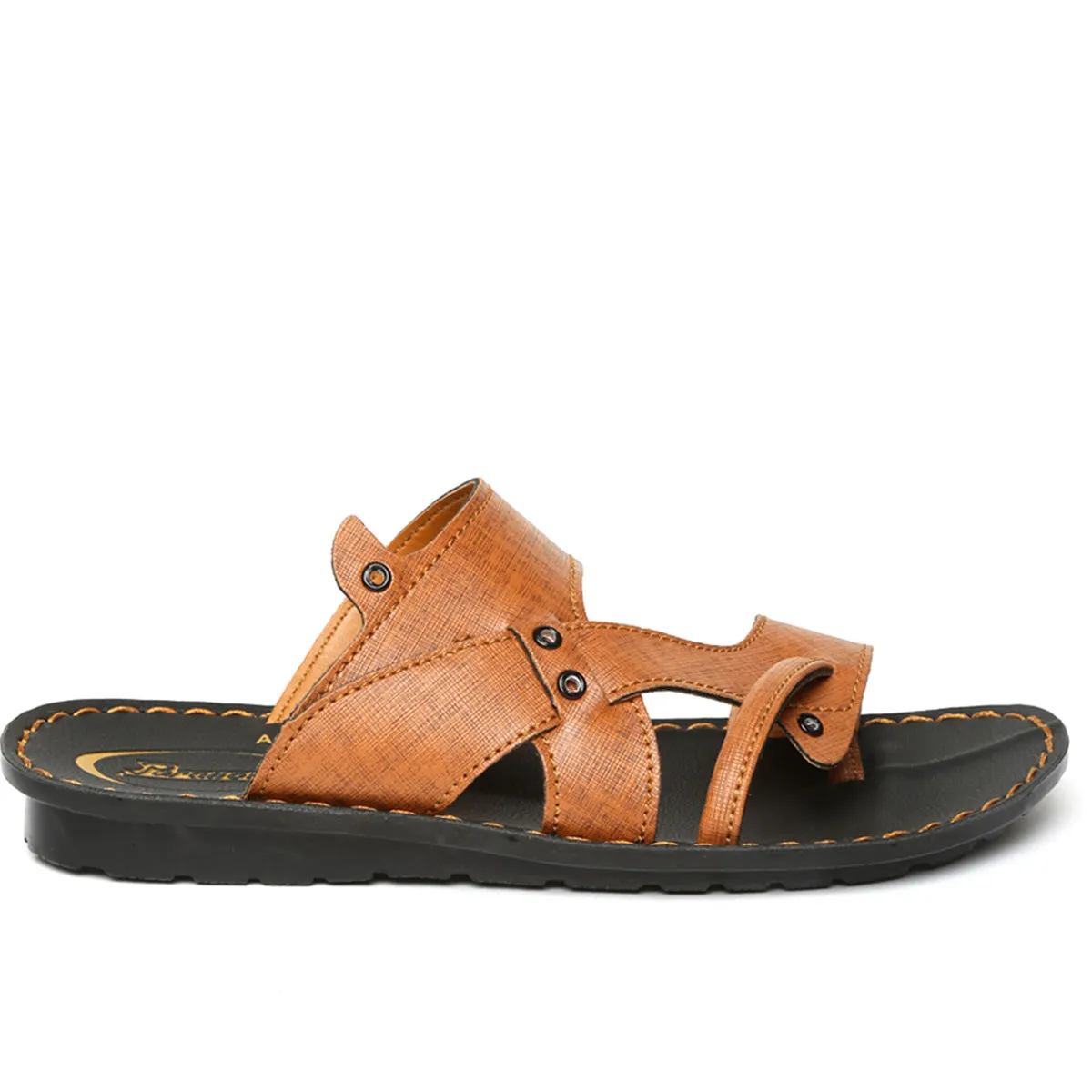 Men's Tan Vertex Flip-Flops