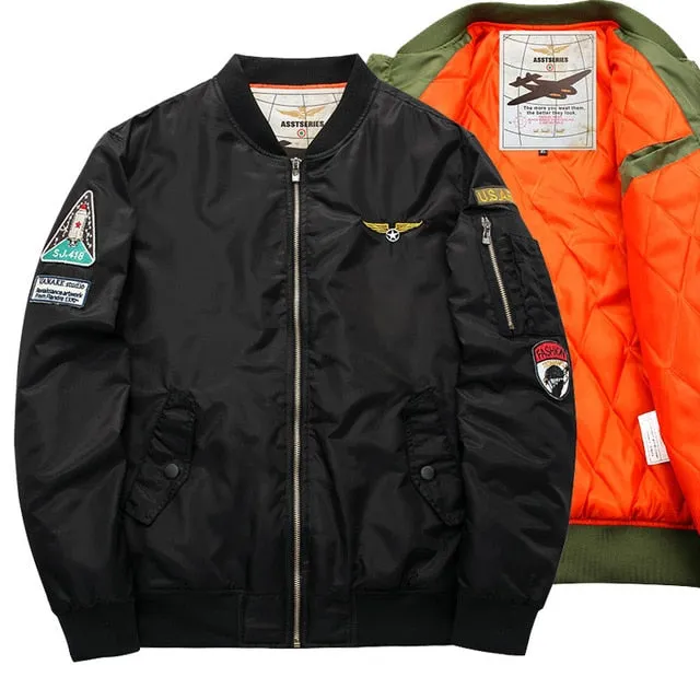 Men's Winter bomber Jackets Winter Fashion