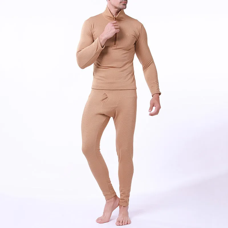 New Sports Sweat-absorbent Men's Thermal Underwear Suit