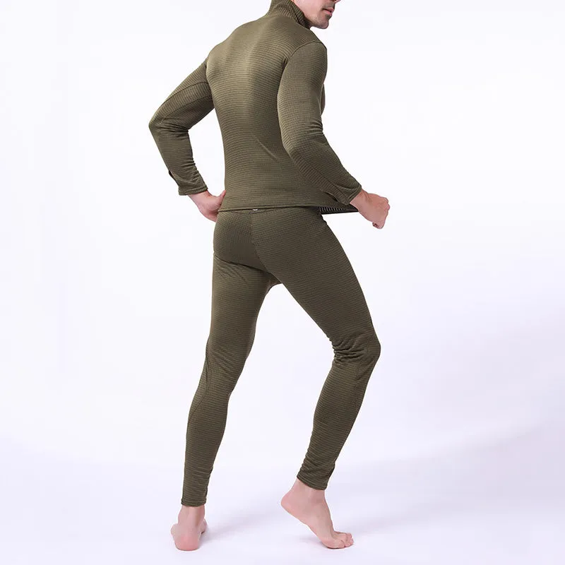 New Sports Sweat-absorbent Men's Thermal Underwear Suit