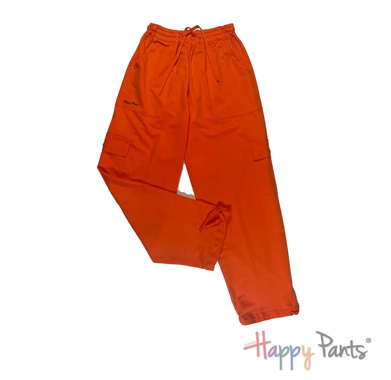 Orange Happy Pants for Women