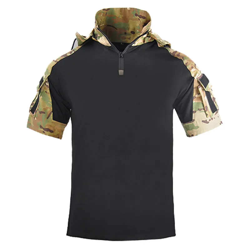 Outdoor Hunting Hooded Men's T-shirts