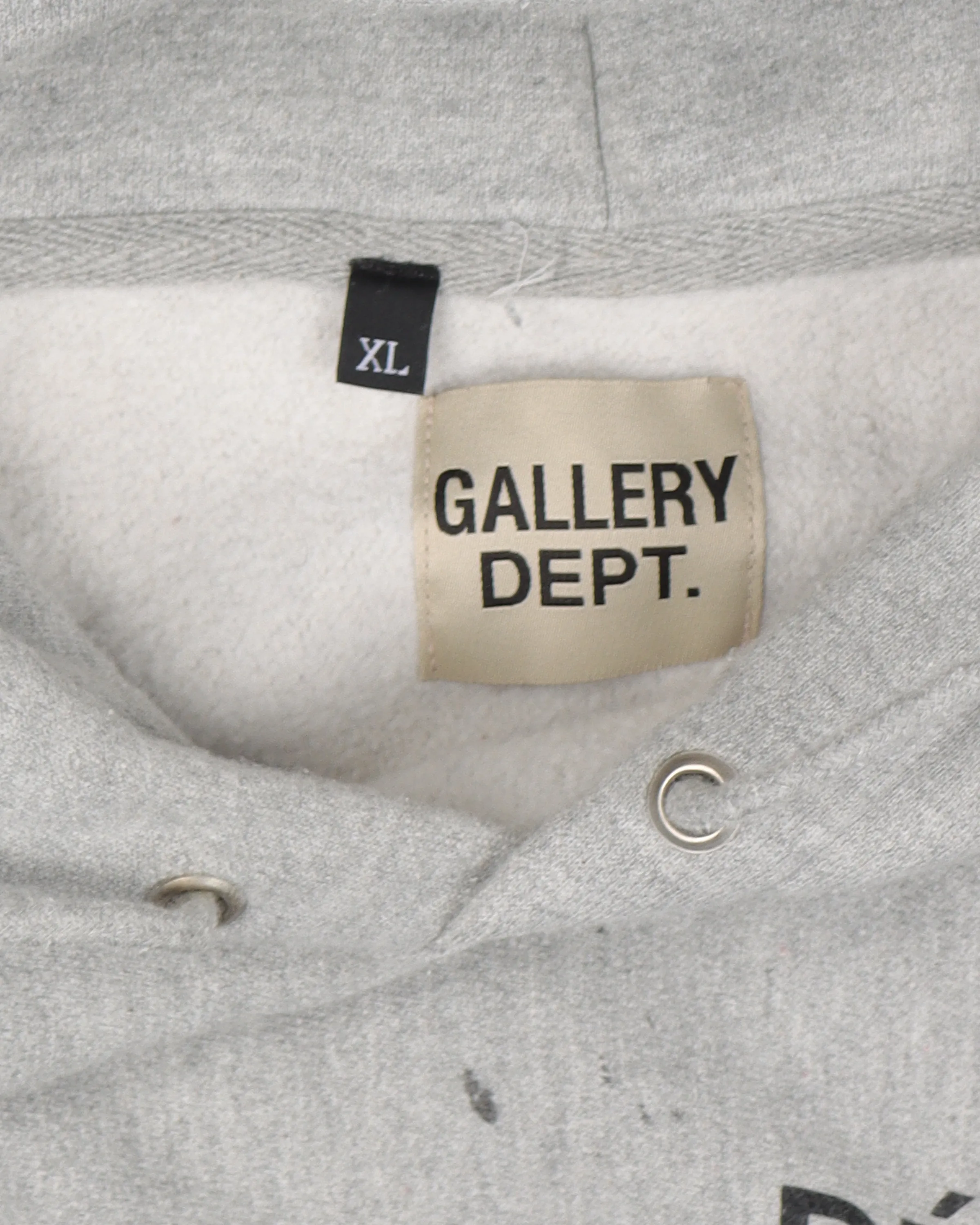 "DEPT. de la GALERIE" Paint Splatter Hoodie