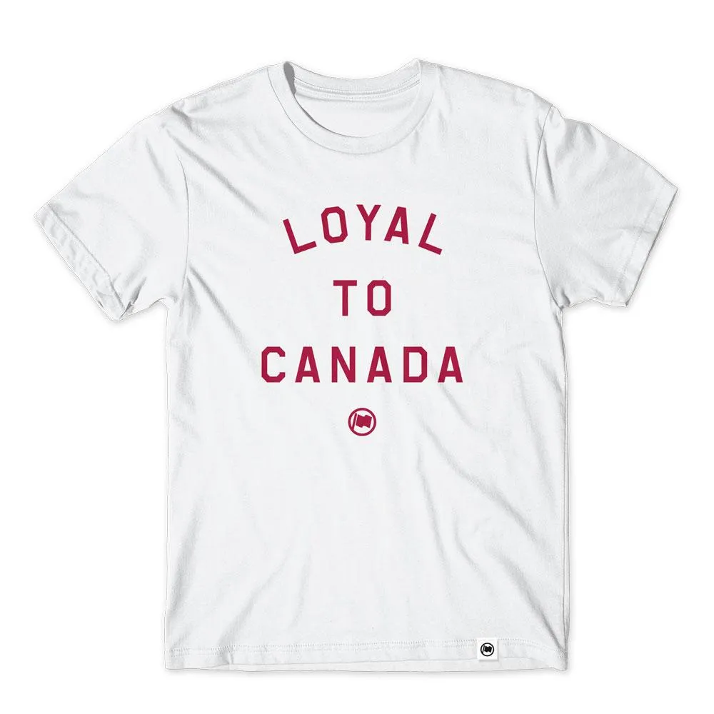 "Loyal to Canada" Unisex Cotton T-shirt by Loyal to a Tee