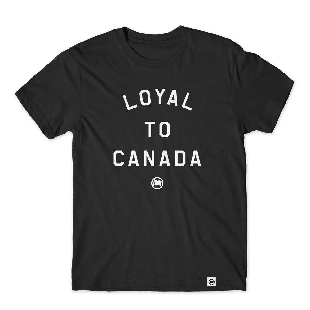 "Loyal to Canada" Unisex Cotton T-shirt by Loyal to a Tee