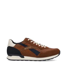 Rieker Men's Revolution Owen 02 Fashion Sneaker (Brown)