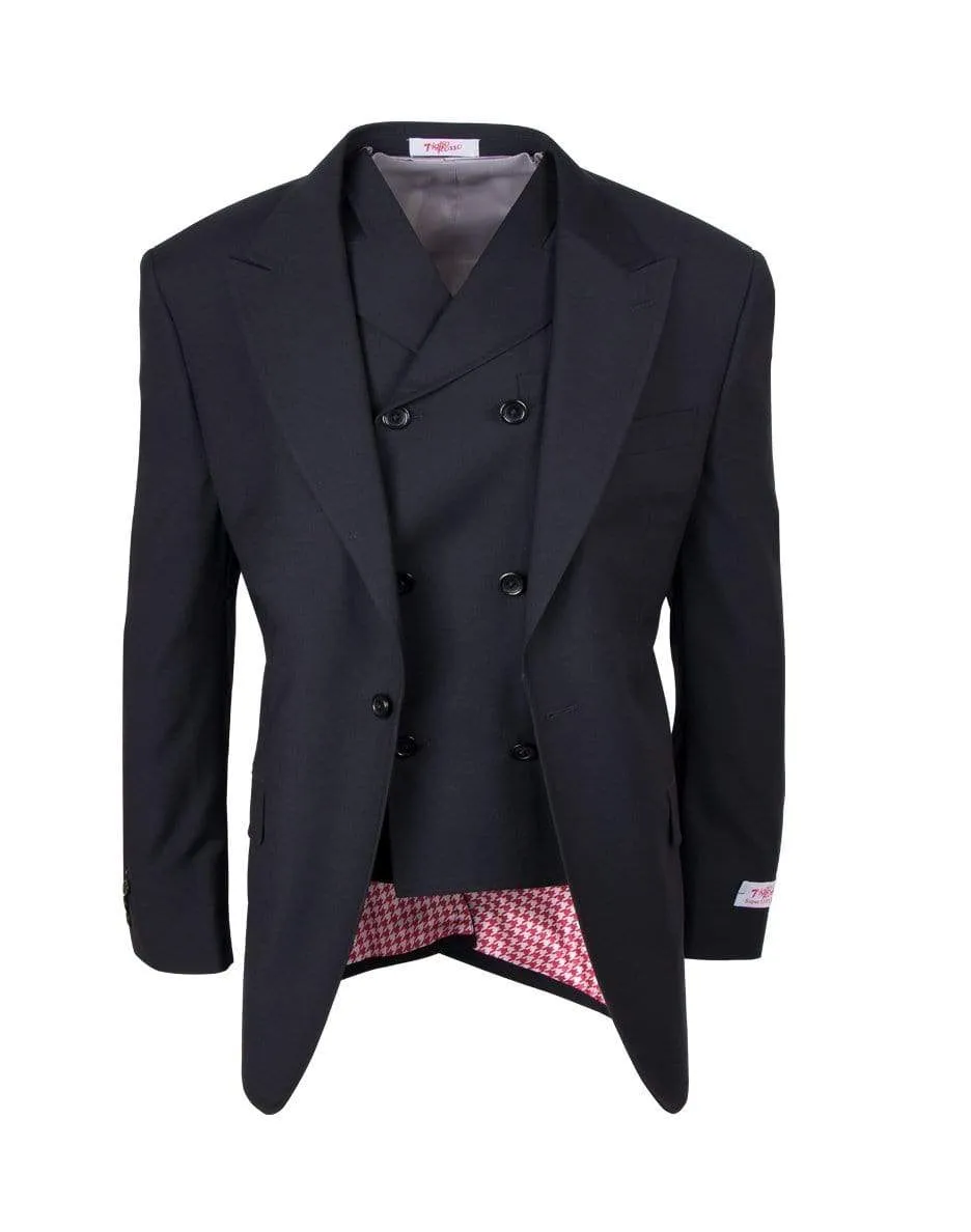 SAN GIOVESSE SUIT & VEST / BLACK