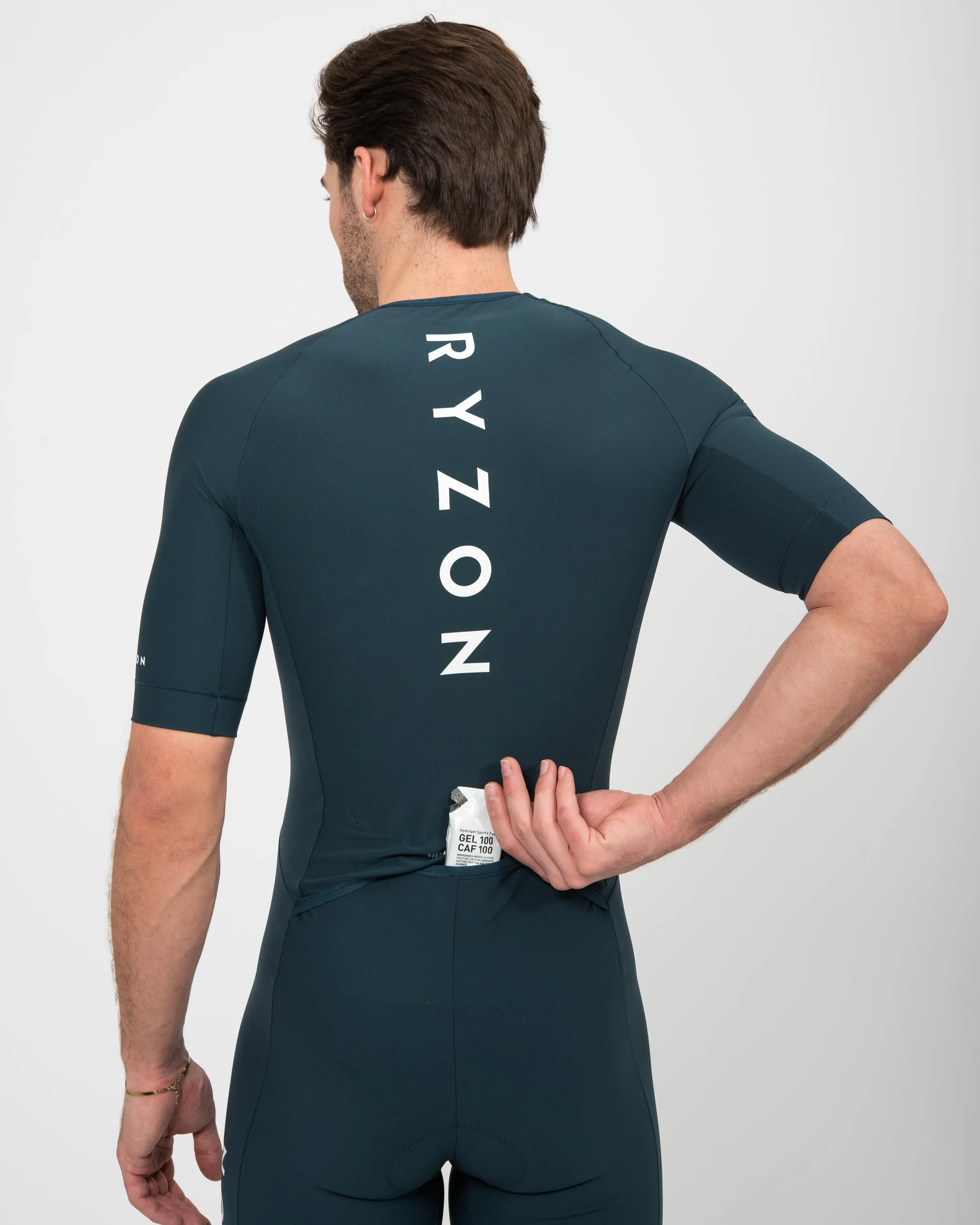 Signature Sleeve Tri Suit Men