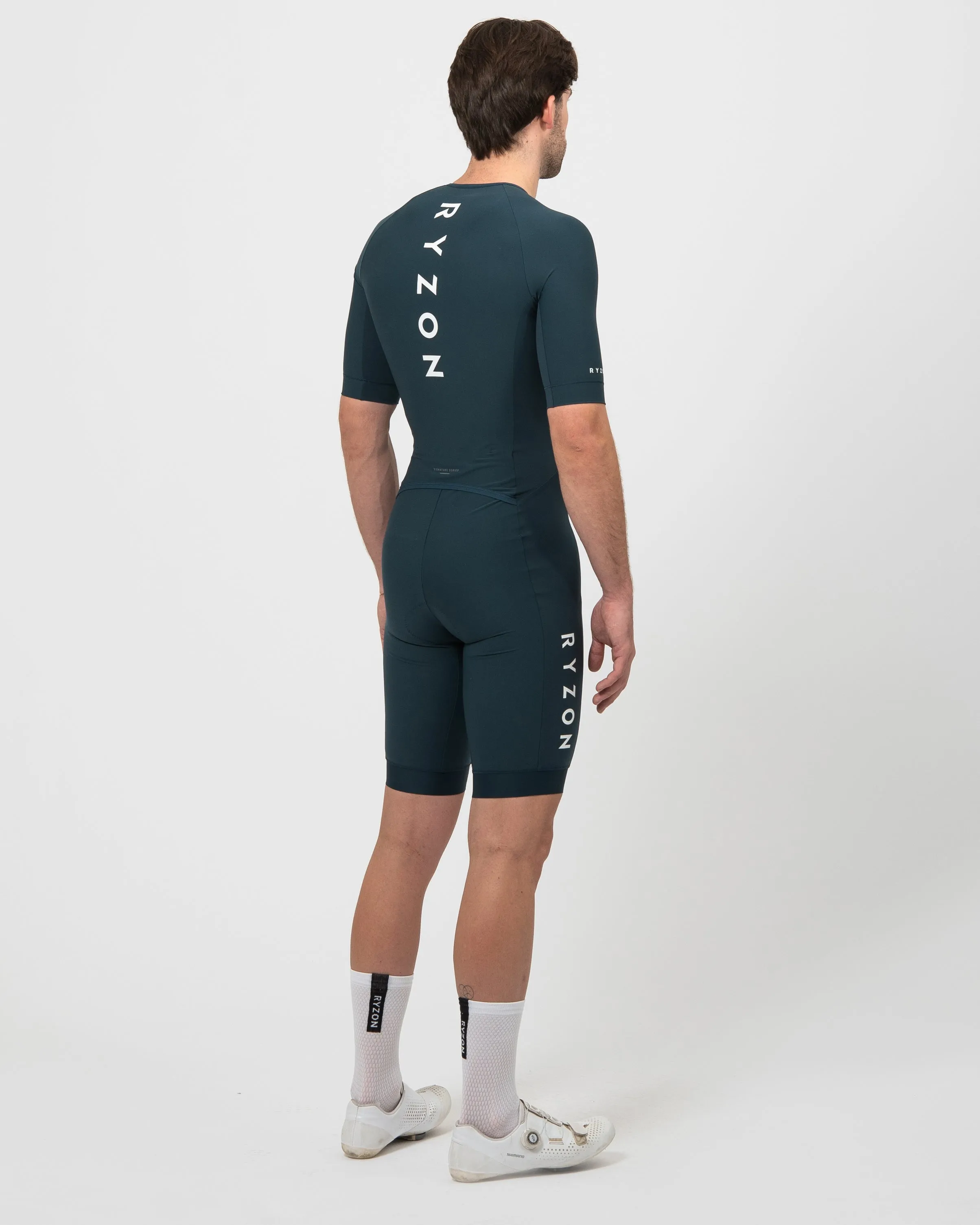 Signature Sleeve Tri Suit Men