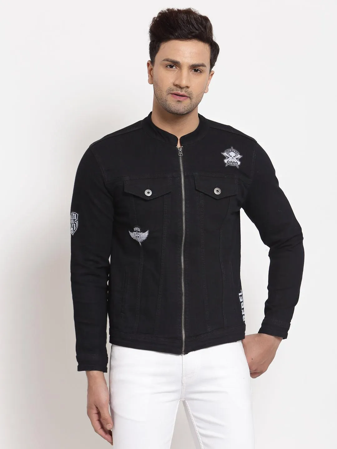 Style Quotient Men Black Sporty Jacket