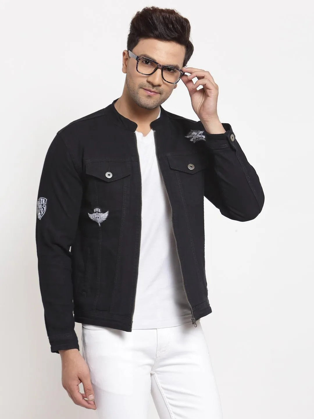 Style Quotient Men Black Sporty Jacket