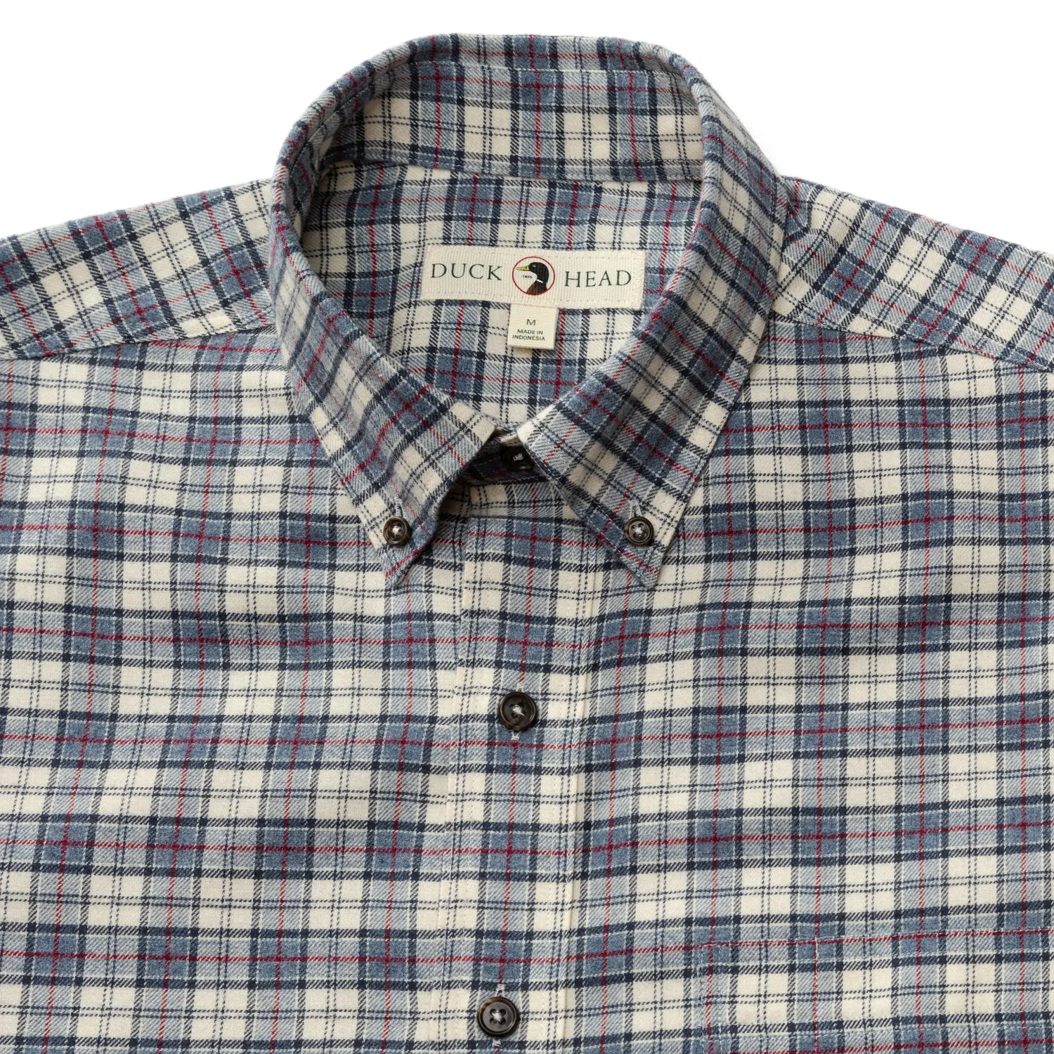 Werth Plaid Cotton Flannel Sport Shirt