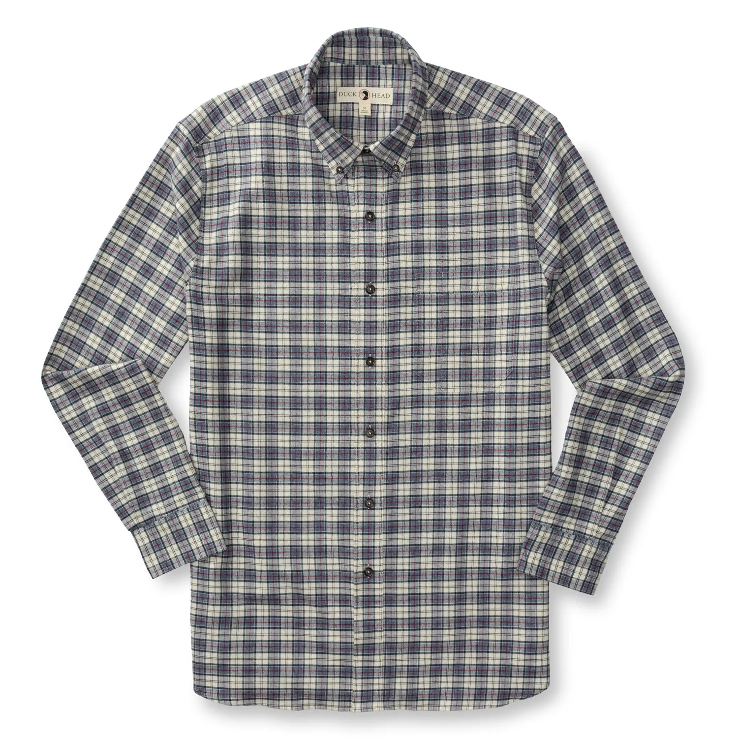 Werth Plaid Cotton Flannel Sport Shirt