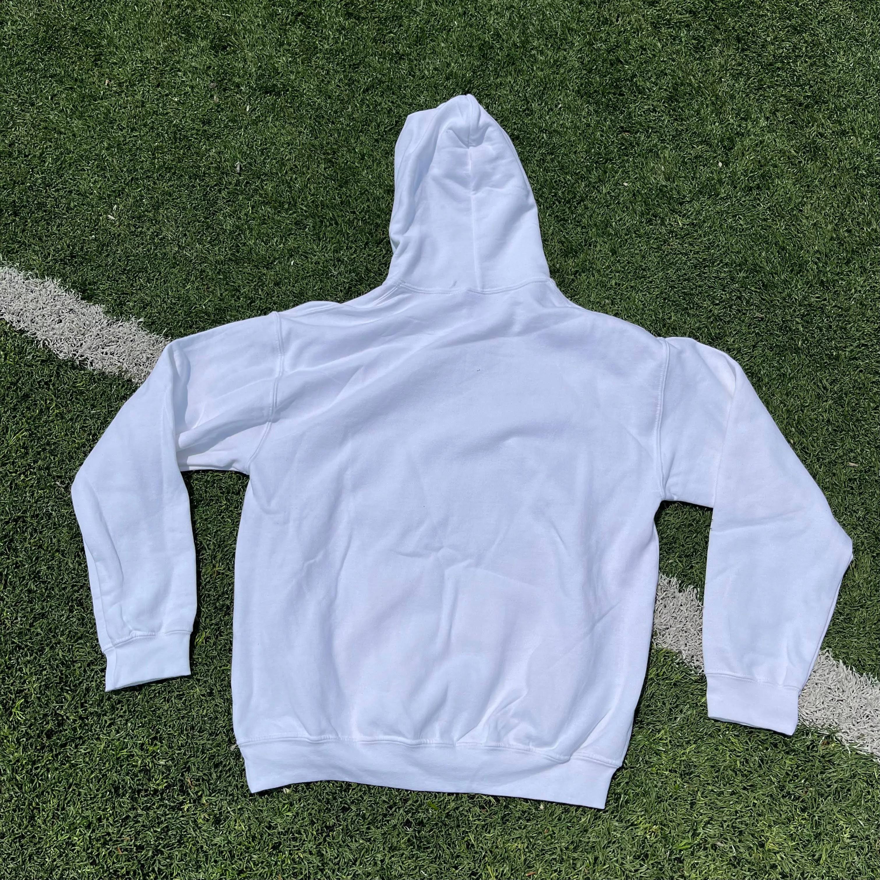 White Shamrock Spirit Wear Hoodie