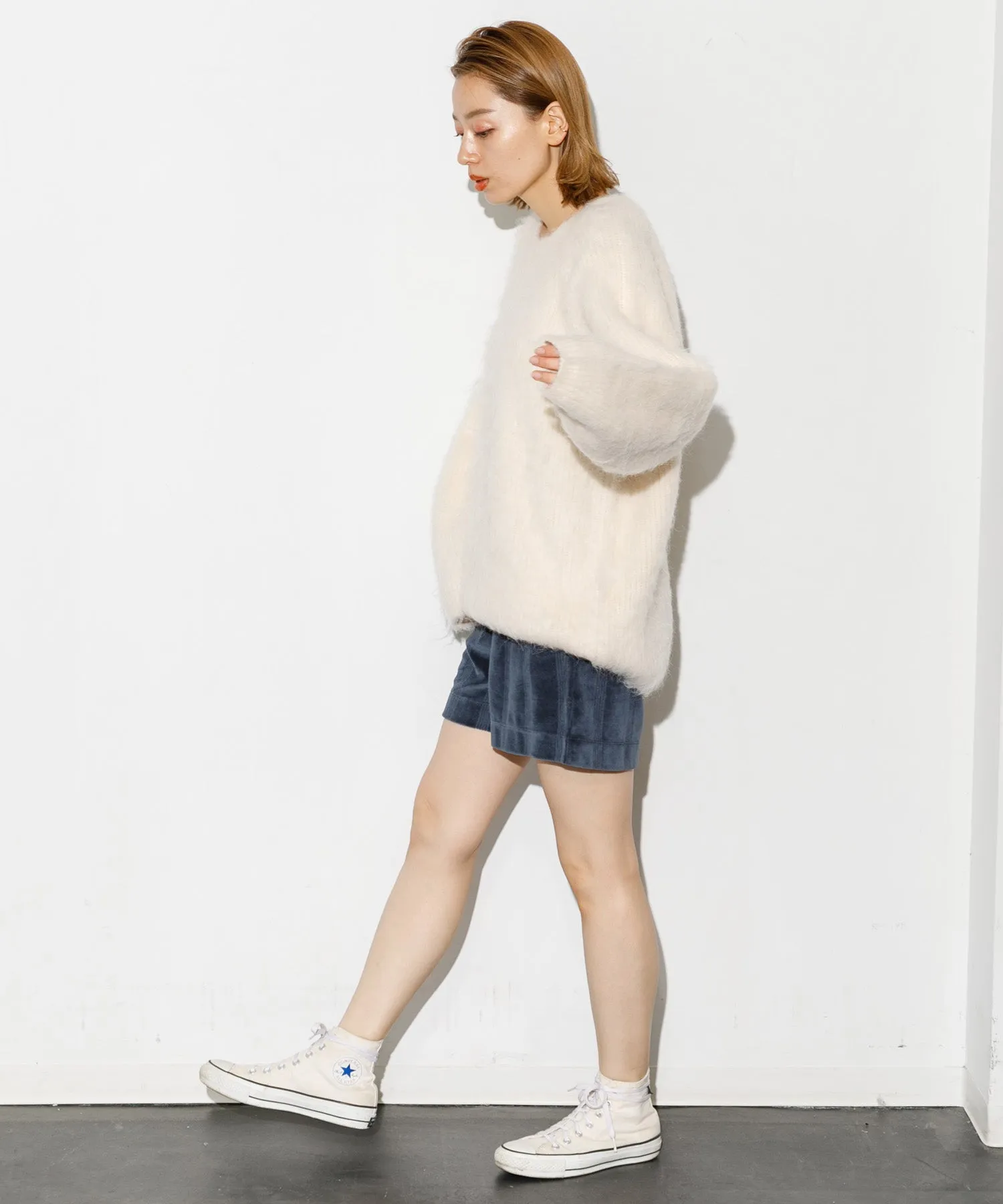 【WOMEN】Robert Pmiller Velor Shorts