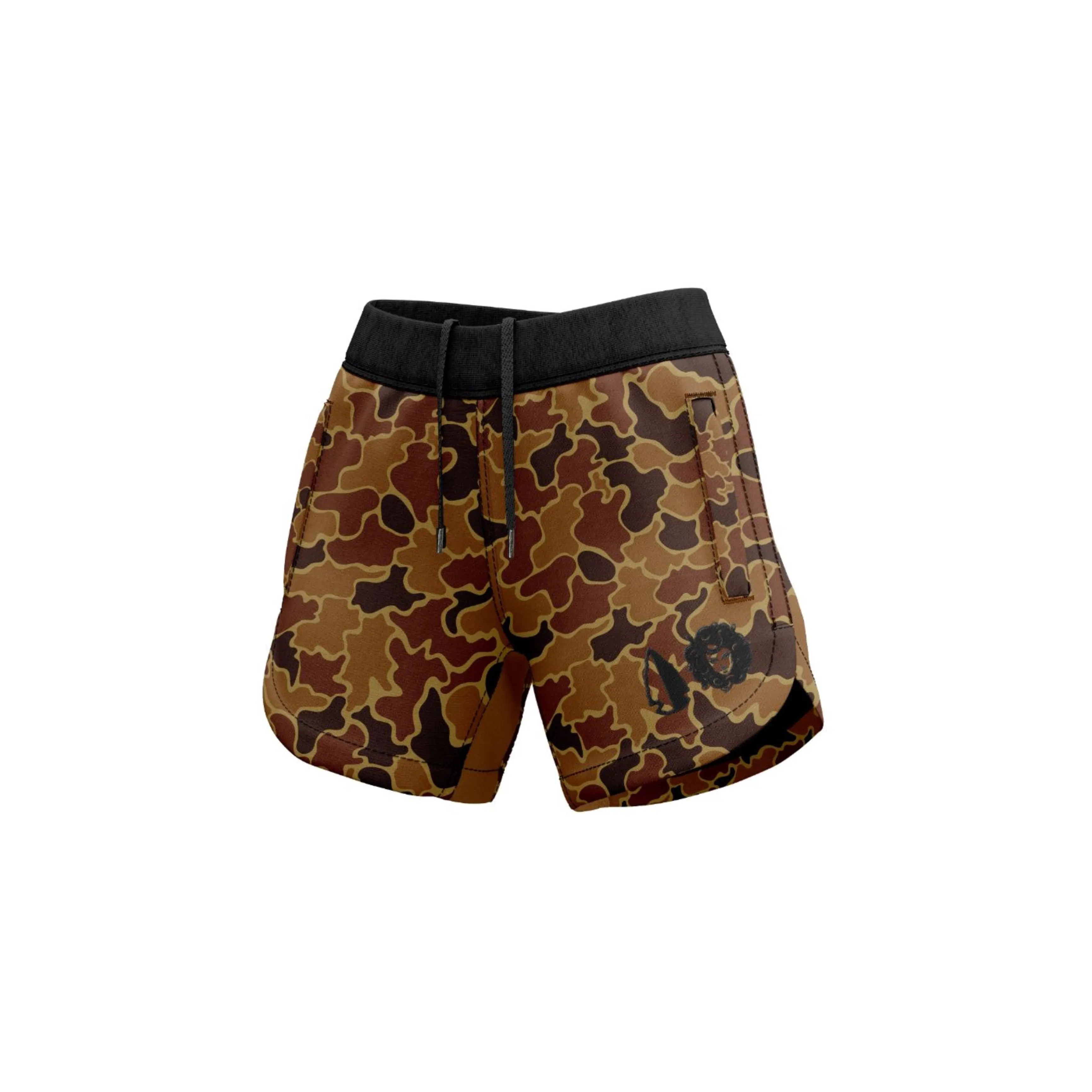 Women's V2 Athletic Shorts -  OLD SKOOL Camo